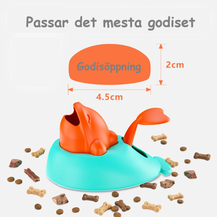Interaktiv hund/katt leksak